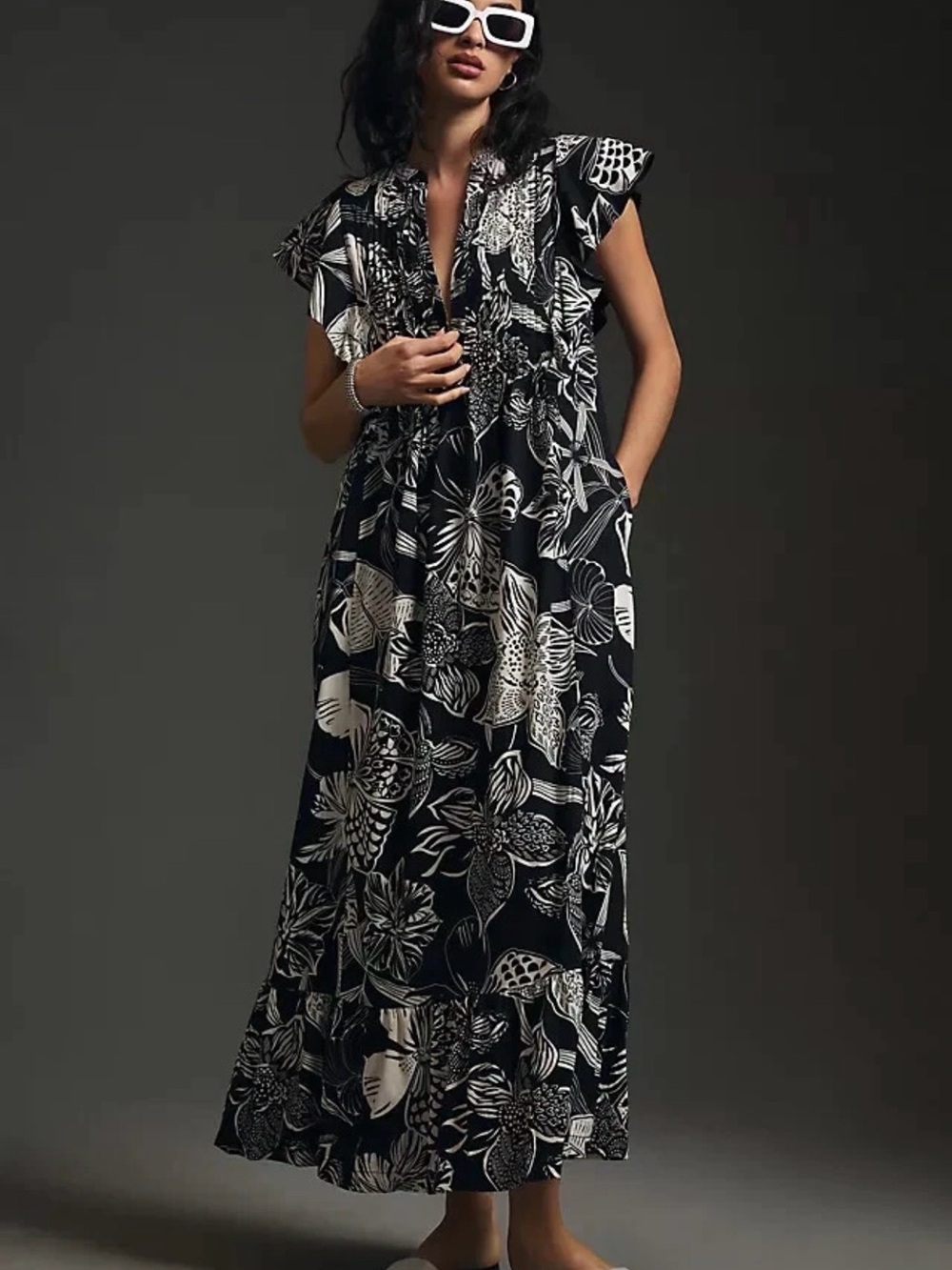 Anthropologie Cassandra Maxi Dress S NWT